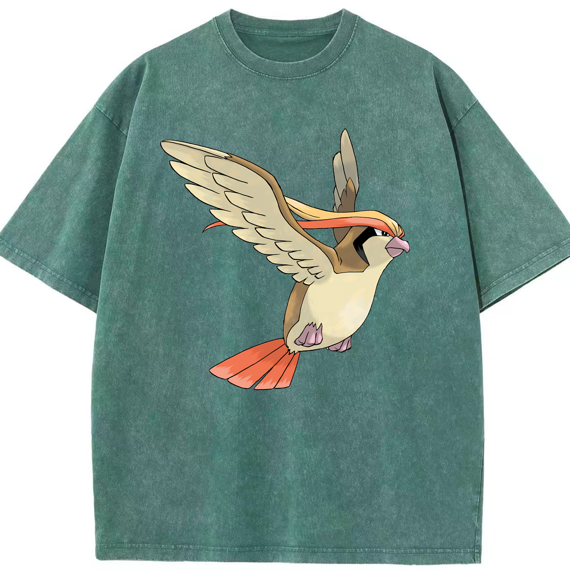（画像用） ポケットモンスター Pokémon 綿100% ヴィンテージ風 半袖Tシャツ（フロントプリント）